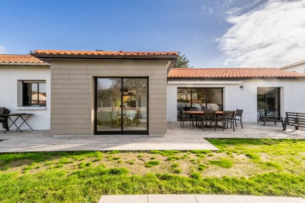 Extension de maison réalisée près de Nantes