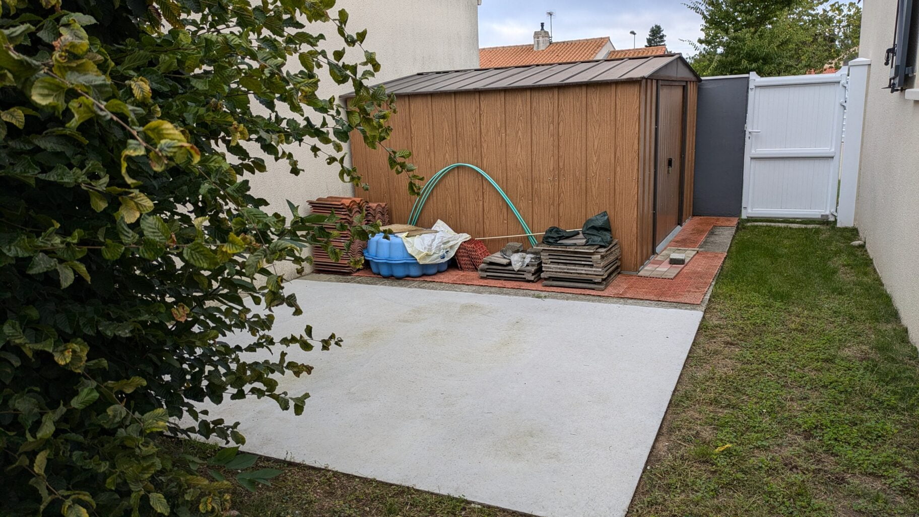 Dalle béton réalisée