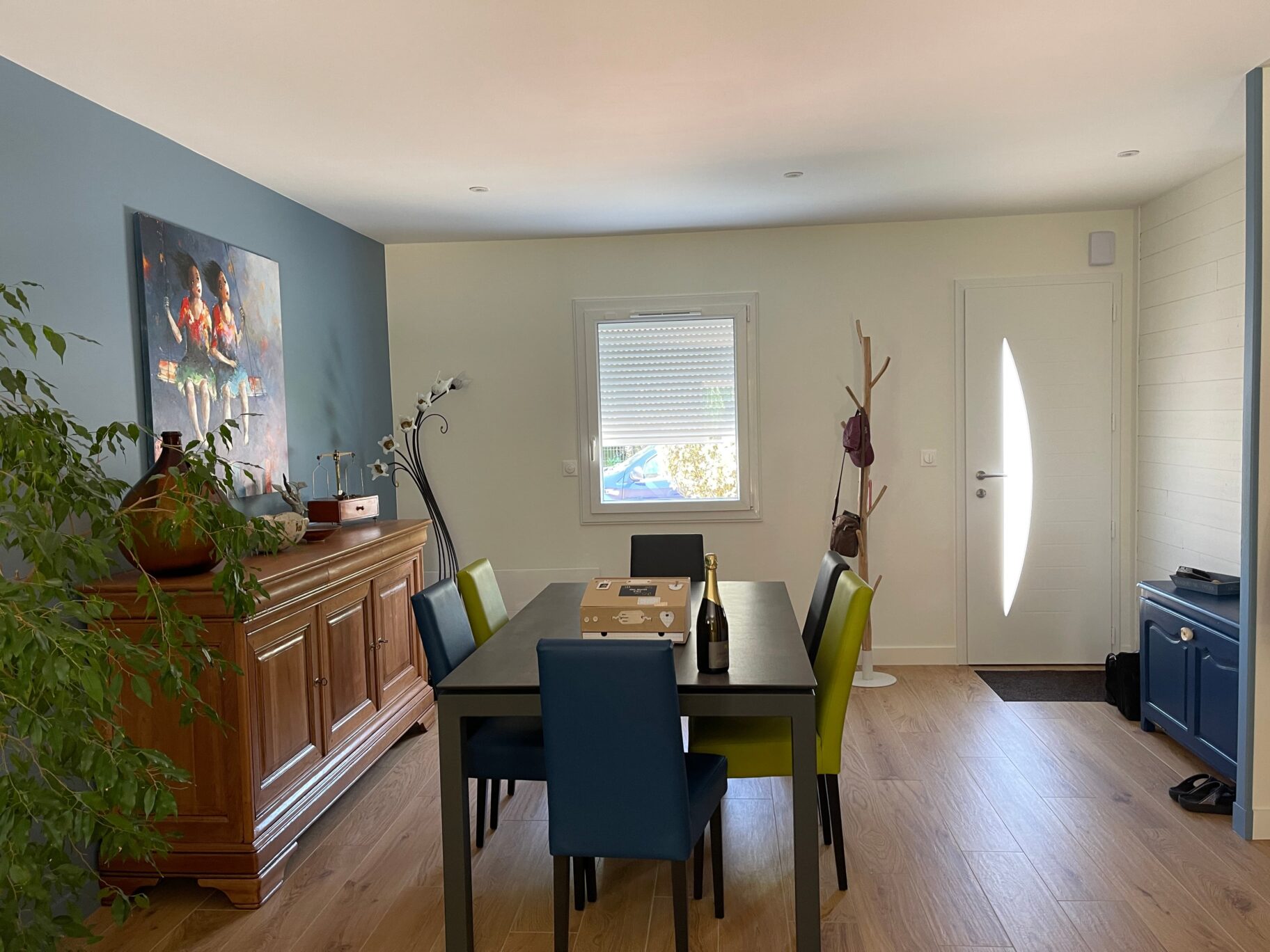 Rénovation clé en main à Bouaye – pièce de vie transformée - ouverte et lumineuse 